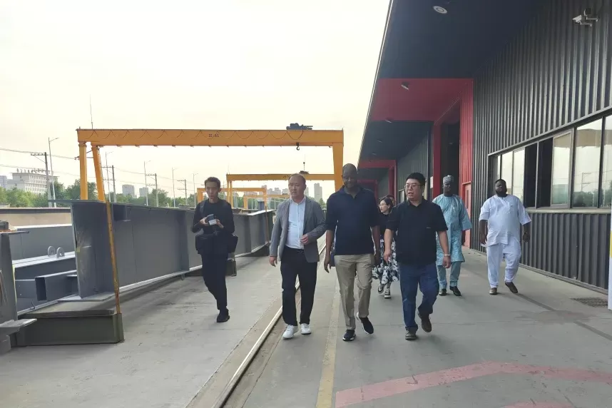 The Governor of Nigeria and his delegation visited Shandong Hujiang Intelligent Assembly The Governor of Nigeria and his delegation visited Shandong Hujiang Intelligent Assembly