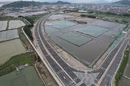 The Former Tidal Flats ''Transformation'' Glp Yueqing Intelligent Logistics Hub The Former Tidal Flats ''Transformation'' Glp Yueqing Intelligent Logistics Hub