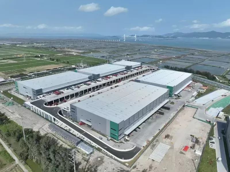 The Former Tidal Flats ''Transformation'' Glp Yueqing Intelligent Logistics Hub The Former Tidal Flats ''Transformation'' Glp Yueqing Intelligent Logistics Hub