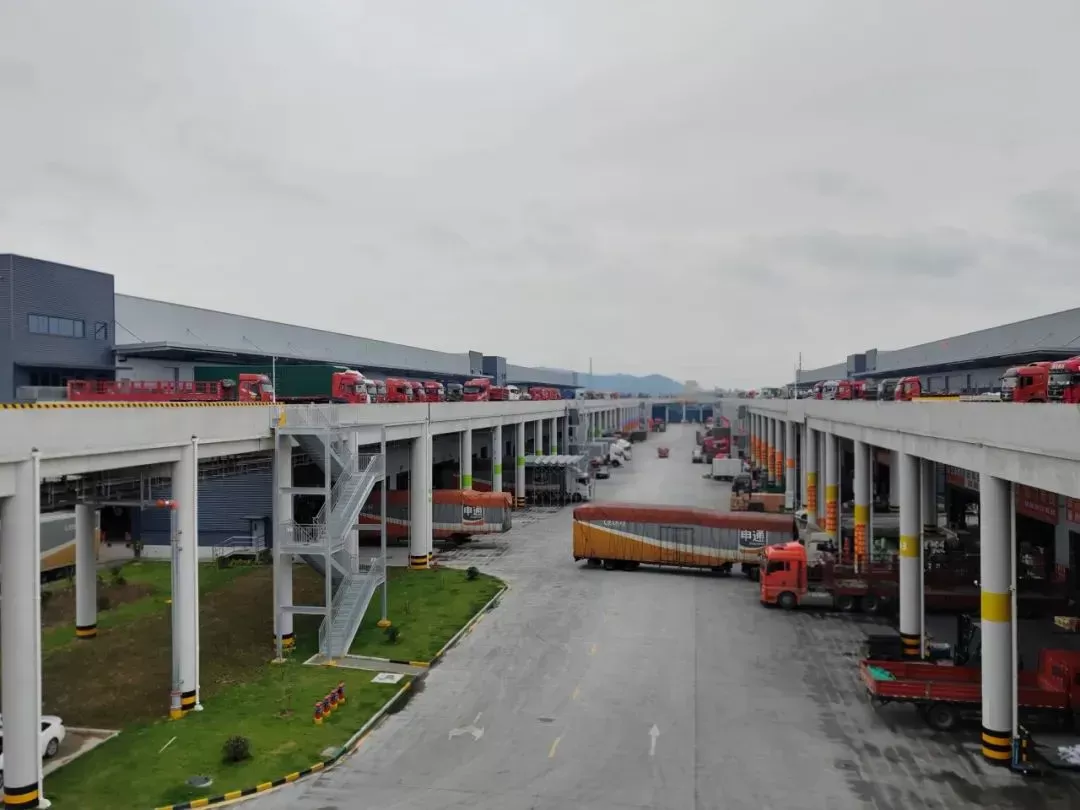 The Former Tidal Flats ''Transformation'' Glp Yueqing Intelligent Logistics Hub The Former Tidal Flats ''Transformation'' Glp Yueqing Intelligent Logistics Hub