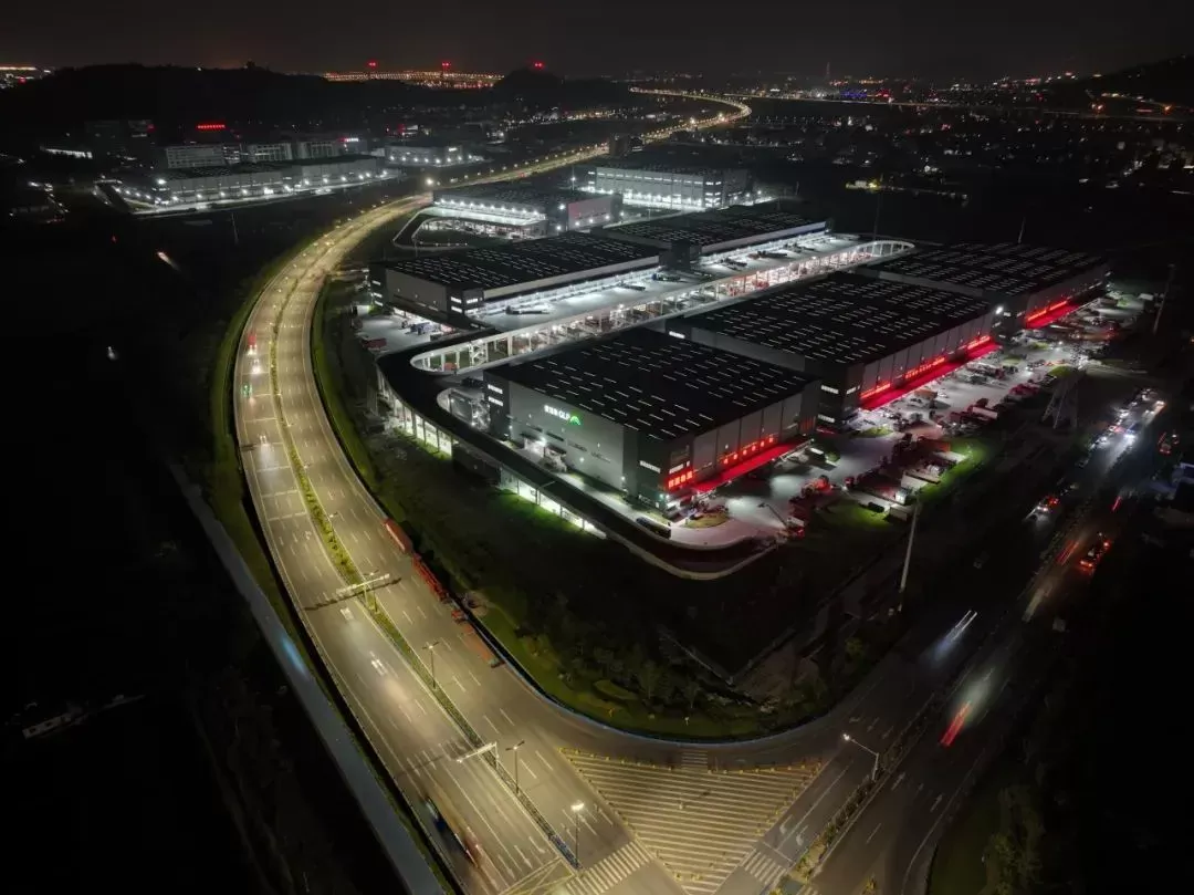 The Former Tidal Flats ''Transformation'' Glp Yueqing Intelligent Logistics Hub The Former Tidal Flats ''Transformation'' Glp Yueqing Intelligent Logistics Hub