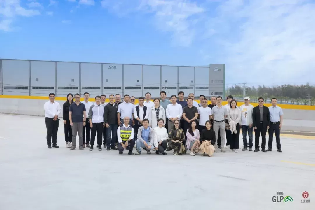 The Former Tidal Flats ''Transformation'' Glp Yueqing Intelligent Logistics Hub The Former Tidal Flats ''Transformation'' Glp Yueqing Intelligent Logistics Hub
