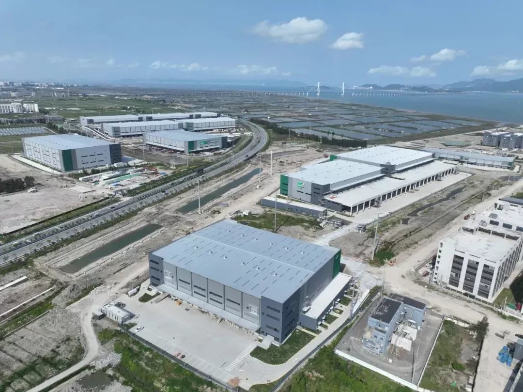 The Former Tidal Flats ''Transformation'' Glp Yueqing Intelligent Logistics Hub The Former Tidal Flats ''Transformation'' Glp Yueqing Intelligent Logistics Hub