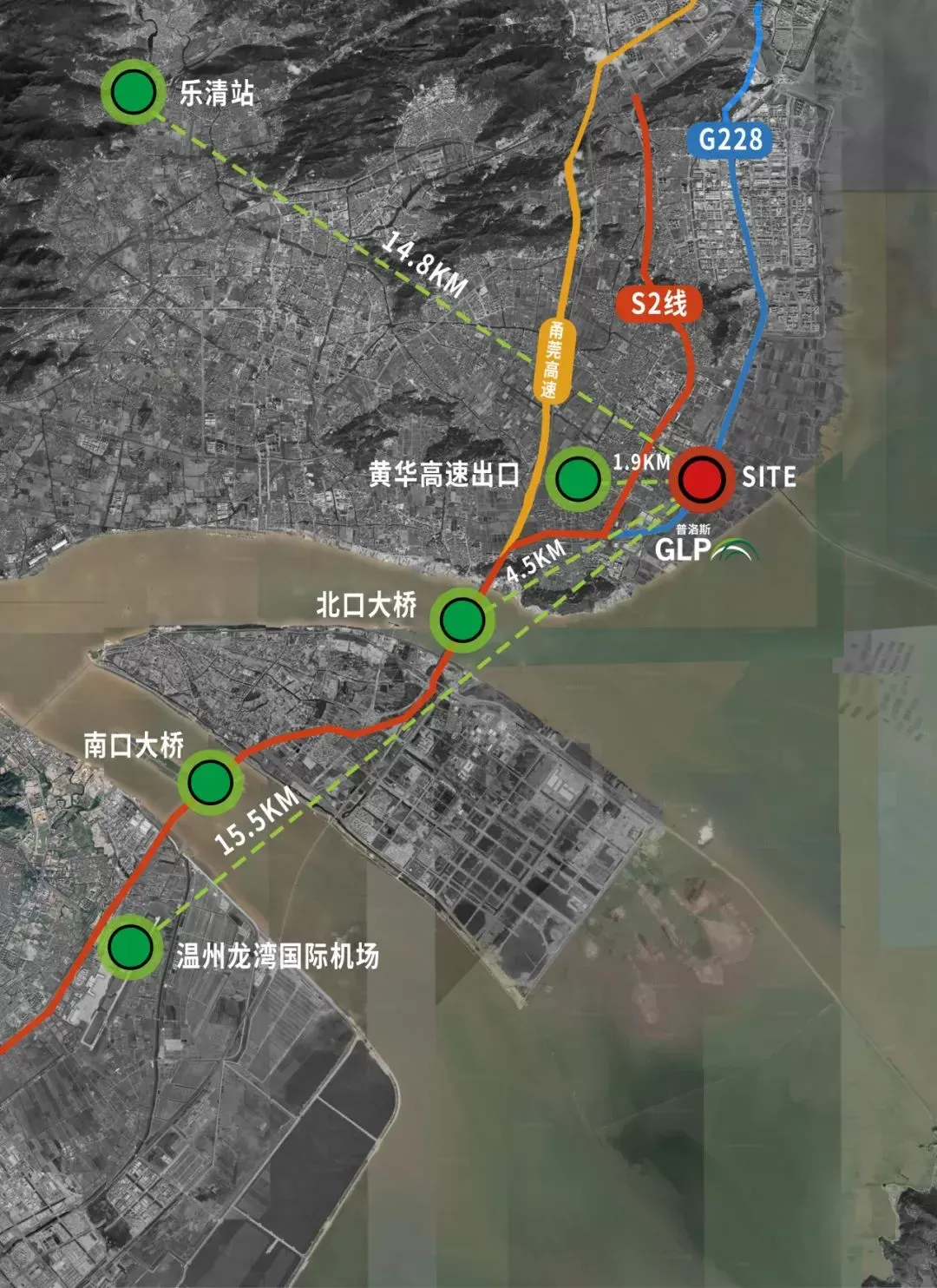 The Former Tidal Flats ''Transformation'' Glp Yueqing Intelligent Logistics Hub The Former Tidal Flats ''Transformation'' Glp Yueqing Intelligent Logistics Hub